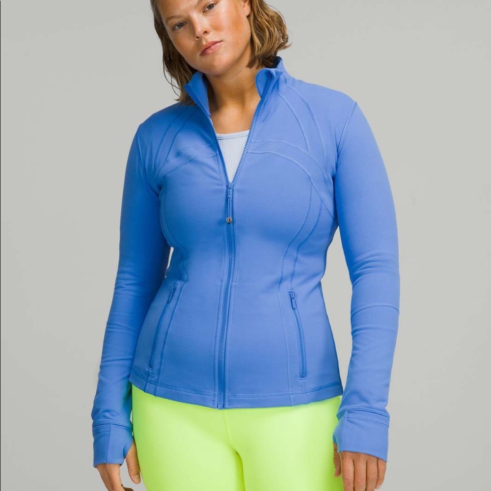 NWOT Lululemon Define Jacket Blue Nile 4
